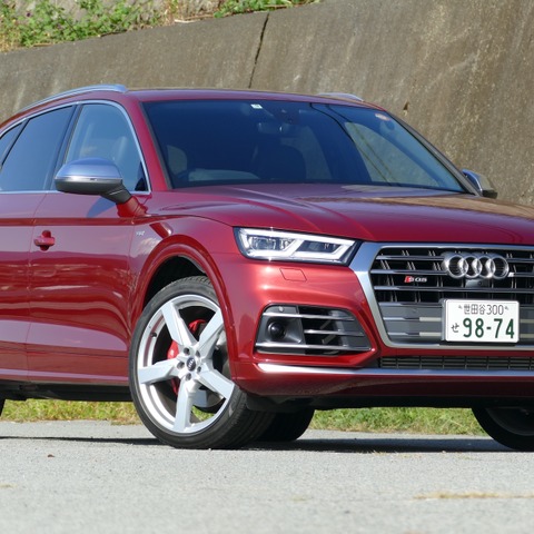 【アウディ SQ5 試乗】Q5との違いは「極上仕立ての走り」…島崎七生人 画像