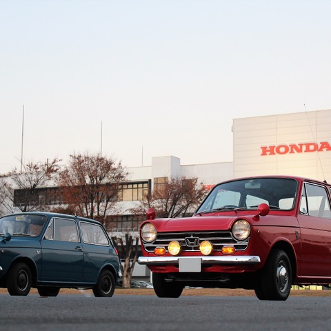 ホンダN360誕生50周年記念展示およびFUNミーティング開催…ホンダ本社と狭山工場を埋め尽くす 画像