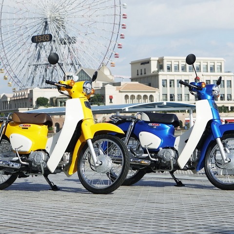 【ホンダ スーパーカブ 試乗】「一家に一台どうぞ!」と言いたくなる頼もしさとお洒落感…佐川健太郎 画像