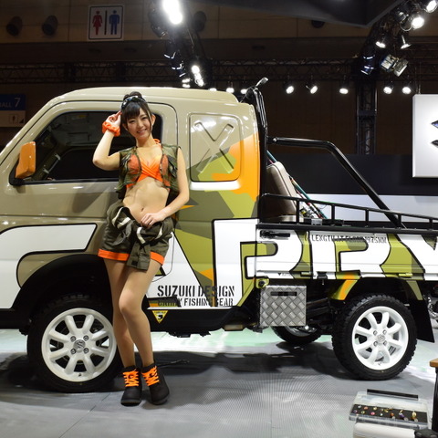 アクティブを加速、スズキの東京オートサロン2018出展車両…釣りだ、キャンプだ、寒くないぞ!! 画像