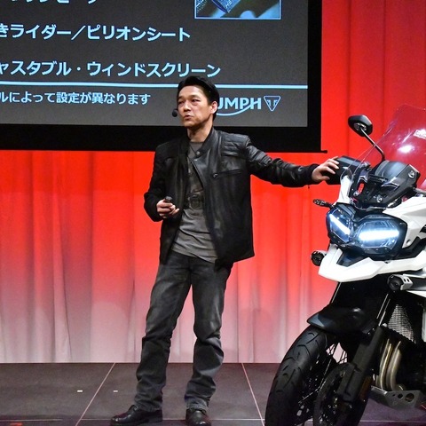 Moto2エンジン供給足がかりに、さらなる販売増を…トライアンフ野田社長 画像