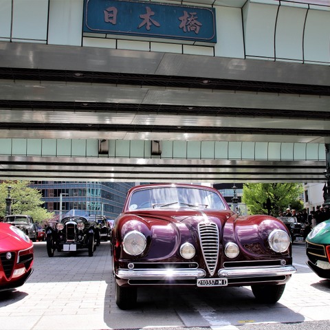 日本橋の架橋107周年、海外からもお祝いに…ジャパン・クラシック・オートモービル2018開催 画像