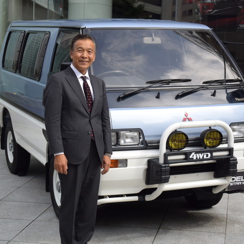 ダカール王者 増岡にとって思い出深いモデルは…三菱 デリカ 50周年 画像