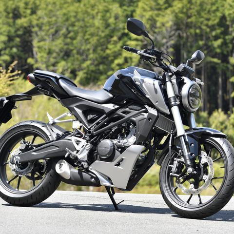 【ホンダ CB250R/125R】待望の原二モデルも復活…次世代CBは台形フォルムで先鋭さアピール 画像