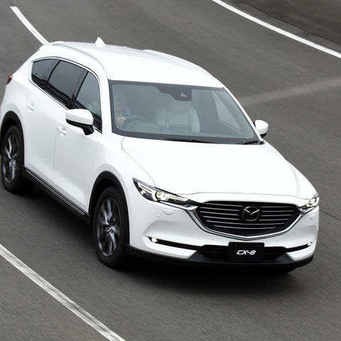 【マツダ CX-8 新型試乗】“自然吸気”と“ターボ”、2つの新ガソリンエンジンの性格は…片岡英明 画像