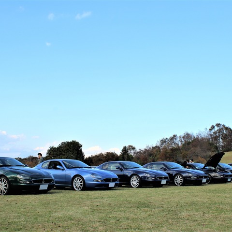 生誕20周年の 3200GT をフィーチャー、富士山のふもとに集合…マセラティデイ2018 画像