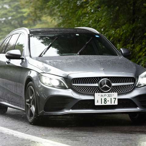 【メルセデスベンツ C220dワゴン 新型試乗】力強い出足、加・減速の反応もシャープだ…島崎七生人 画像