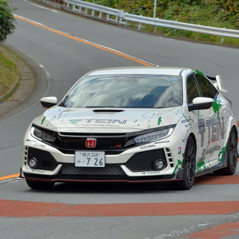 テインの新・車高調キット「モノレーシング」を シビック タイプR と スイフト スポーツで試す! 画像