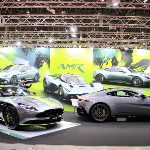 初登場のアストンマーティンはサブブランドのAMRを訴求…東京オートサロン2019 画像