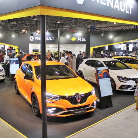 ルノー メガーヌR.S. のMT「そろそろ購入準備を始めて」…東京オートサロン2019 画像
