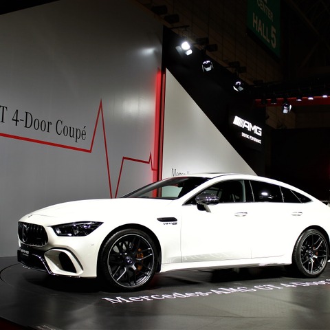 サプライズで登場、メルセデスAMG GT4ドアクーペ63S 4MATIC+…東京オートサロン2019 画像