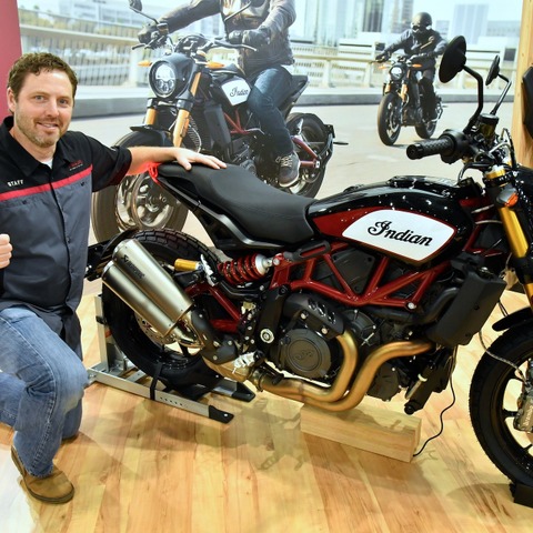 「乗り手を選ばぬオールマイティな1台に」インディアン FTR1200 開発者インタビュー…東京モーターサイクルショー2019 画像