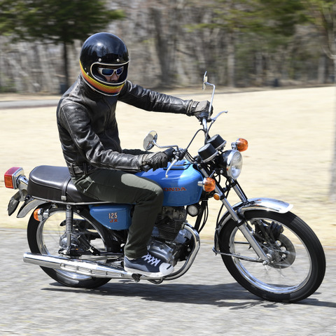 【ホンダ ベンリイCB125JX 試乗】再認識! 70年代の原2は隠れ名車の宝庫…青木タカオ 画像