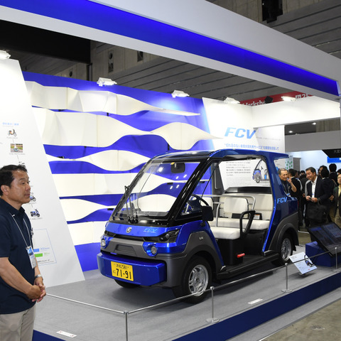 エレベーター(EV)のようなEVを目指したヤマハYG-M-FC…人とくるまのテクノロジー2019 画像