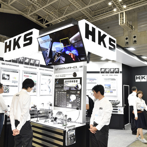 3次元カム研削盤など技術集団らしい展示のHKS…人とくるまのテクノロジー2019 画像