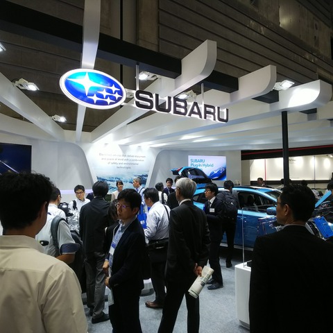スバルのハイブリッド、進化の始まり…人とくるまのテクノロジー2019 画像
