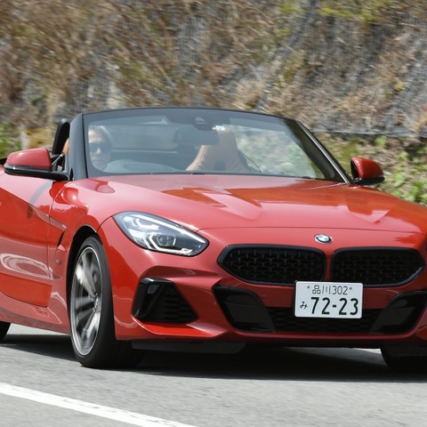 【BMW Z4 新型試乗】スープラとはまったく違う運転感覚…渡辺陽一郎 画像