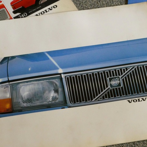 【懐かしのカーカタログ】19年愛されたアイコン的存在、ボルボ『240』 画像
