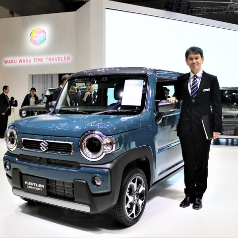 楽しくなるアイコンは残した、スズキ ハスラー コンセプト…東京モーターショー2019［デザイナーインタビュー］ 画像