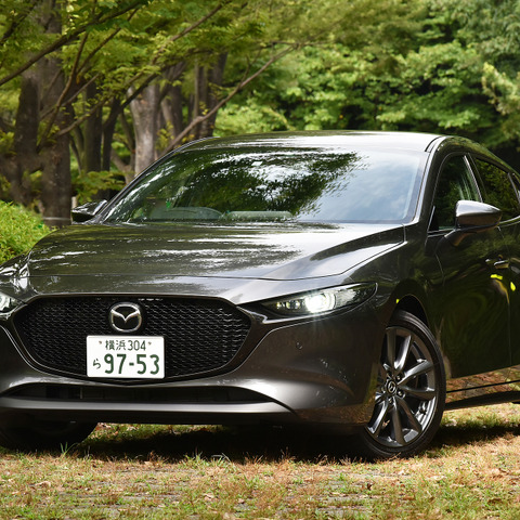 【マツダ3 新型試乗】セダン以上に一体感の増したハンドリング…岡本幸一郎 画像