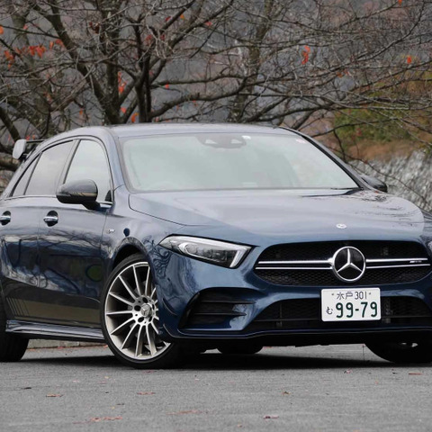 【メルセデスAMG A35 新型試乗】少し腕の立つドライバーに薦めたい…中村孝仁 画像
