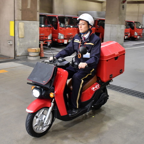 スーパーカブの重責担えるか…郵便配達バイクを電動化、ホンダの新たなる挑戦 画像