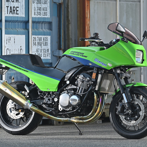 MCショーの隠し球だった!? 『トップガン』公開に合わせ製作『似ニンジャ』はZ900RSがベース 画像