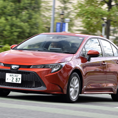 【トヨタ カローラ 新型試乗】全幅1750mm以下のセダンで最も安定性と乗り心地に優れる…渡辺陽一郎 画像