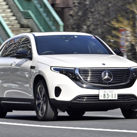 【メルセデスベンツ EQC 新型試乗】1080万円の価格も妥当に思える迫力の走り…渡辺陽一郎 画像