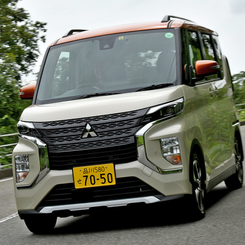 【三菱 eKクロススペース 新型試乗】価格も納得の「全部載せ」軽スーパーハイト…岡本幸一郎 画像