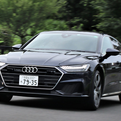 【アウディ A7スポーツバック 新型試乗】高速でこそ輝くディーゼルの魅力…内田俊一 画像