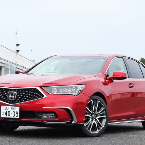 【ホンダ レジェンド 新型試乗】意外と目立ち度は抜群!「一世代前」感は拭えないが…内田俊一 画像