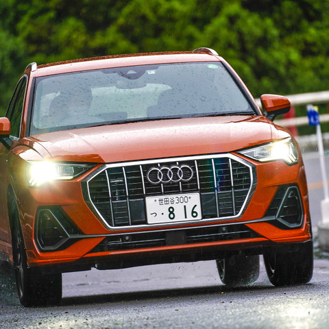 【アウディ Q3 新型試乗】小気味よいハンドリングと加速に、血圧“激上がり”…岩貞るみこ 画像