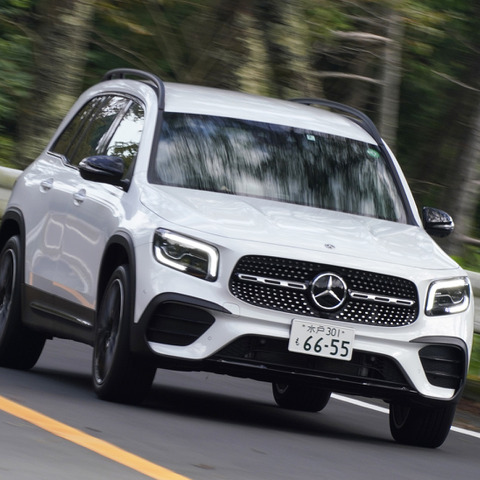 【メルセデスベンツ GLB 新型試乗】走りも実用性も実直以上な3列シートSUV…島崎七生人 画像