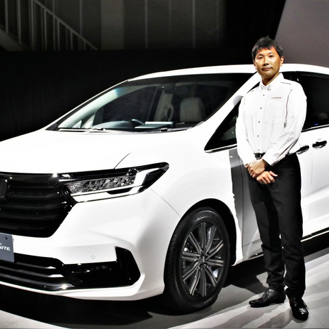【ホンダ オデッセイ 改良新型】強さはあるがオラオラ系にはしない…デザイナー［インタビュー］ 画像