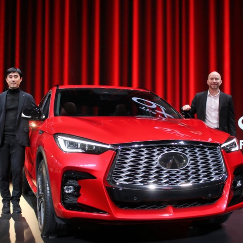【インフィニティ QX55】初代FXのスピリットを表現したデザイン…新型SUVクーペ 画像