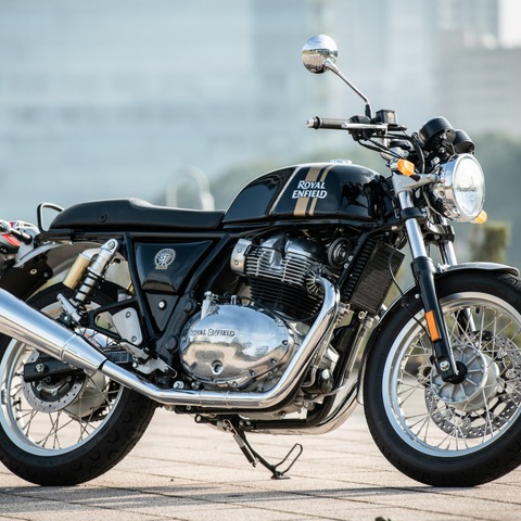 【ロイヤルエンフィールド コンチネンタルGT650 試乗】見た目は60年代、その走りはモダン…佐川健太郎 画像
