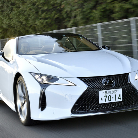 【レクサス LCコンバーチブル 新型試乗】そろそろまた、いい日本車に戻ってみようか……島崎七生人 画像