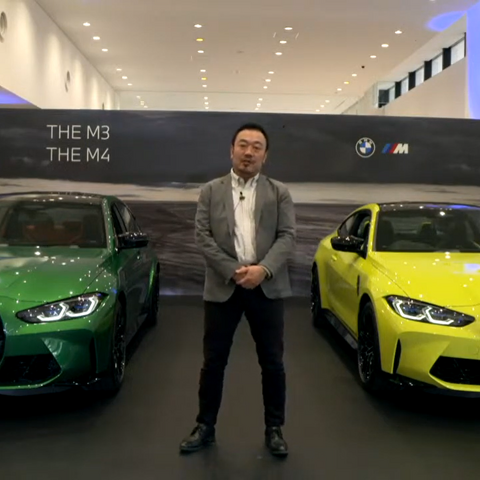 【BMW M3 & M4新型】M4にはマニュアルトランスミッションも設定 画像