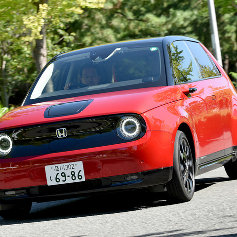 【ホンダe 新型試乗】久しぶりにガレージに納めたい一台と出会った…九島辰也 画像