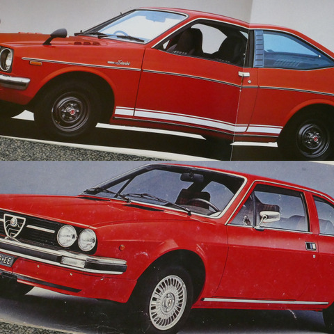 スターレットとアルファロメオが? 国産車vs輸入車の“似たもの同士”【懐かしのカーカタログ】 画像