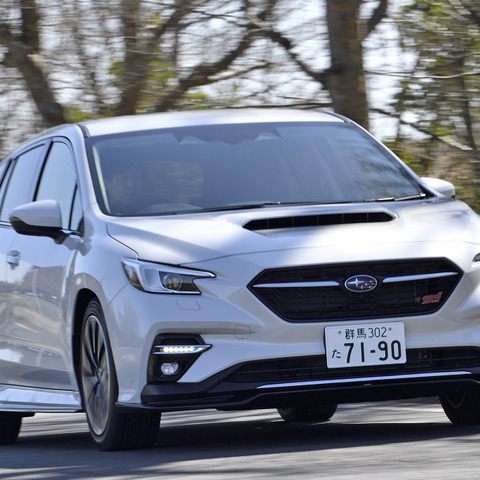 【スバル レヴォーグ 新型試乗】異なる個性の「GT」と「STI」、購入時には“視界チェック”を…渡辺陽一郎 画像