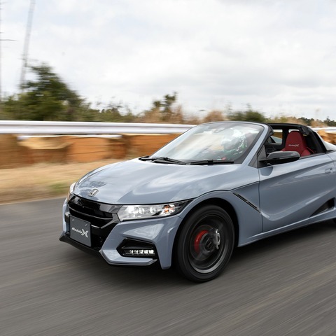 【ホンダ S660 モデューロX バージョンZ 試乗】エアロダイナミクスをしっかりと具現した走り…松田秀士 画像