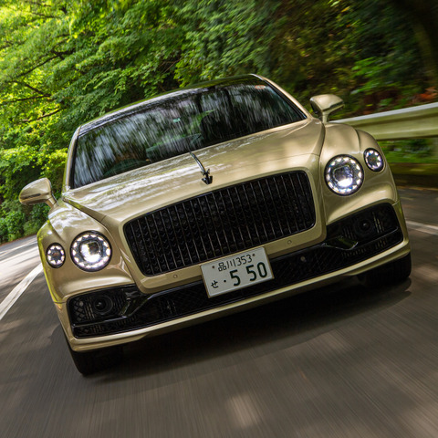 【ベントレー フライングスパーV8 新型試乗】V8とW12 この棲み分けが意図するものとは…渡辺敏史 画像