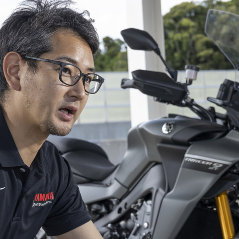 【ヤマハ トレーサー9 GT 新型】基本はMT-09と共通、でも実現したかった「トレーサーらしさ」とは 画像
