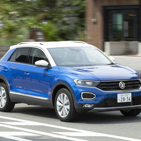 【VW T-Roc 新型試乗】国産コンパクトSUVの弱点を突いている…渡辺陽一郎 画像