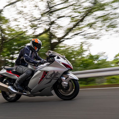 【スズキ 新型「Hayabusa」徹底試乗インプレッション】真の“究極”を求め大人のスポーツバイクへと華麗に進化 画像