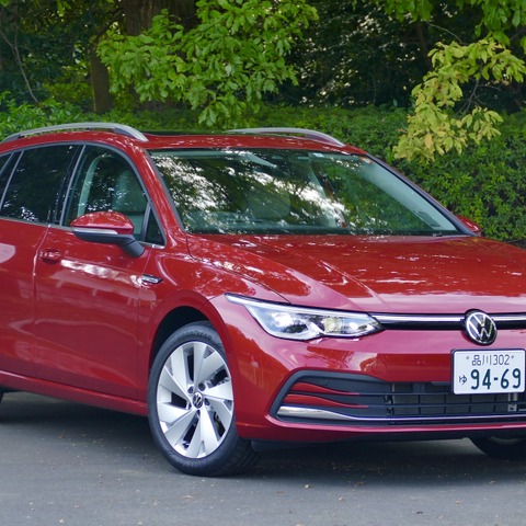 【VW ゴルフヴァリアント 新型試乗】サラリと安定感のある走りの「eTSI Style」…島崎七生人 画像