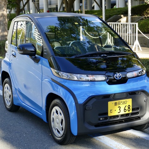 【トヨタ C+pod 試乗】加速感は軽の6~7割、乗り味は想像以上にスムーズ…島崎七生人 画像