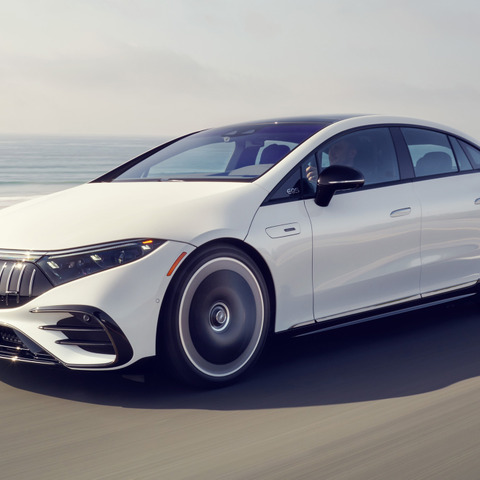 【メルセデスAMG EQS 海外試乗】AMGがいかようにBEVと向き合ったのか…渡辺慎太郎 画像
